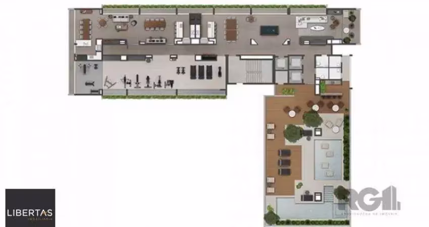 Apartamento 1 dormitórios à venda rio branco porto alegre/rs