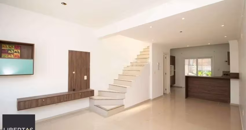 Sobrado mobiliado, 2 quartos, 2 vagas - caminhos do sol - guarujá