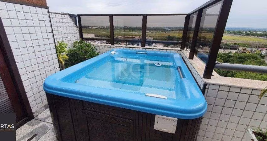 Cobertura para Venda - 140.15m², 2 dormitórios, sendo 1 suites, 4 vagas - Jardim