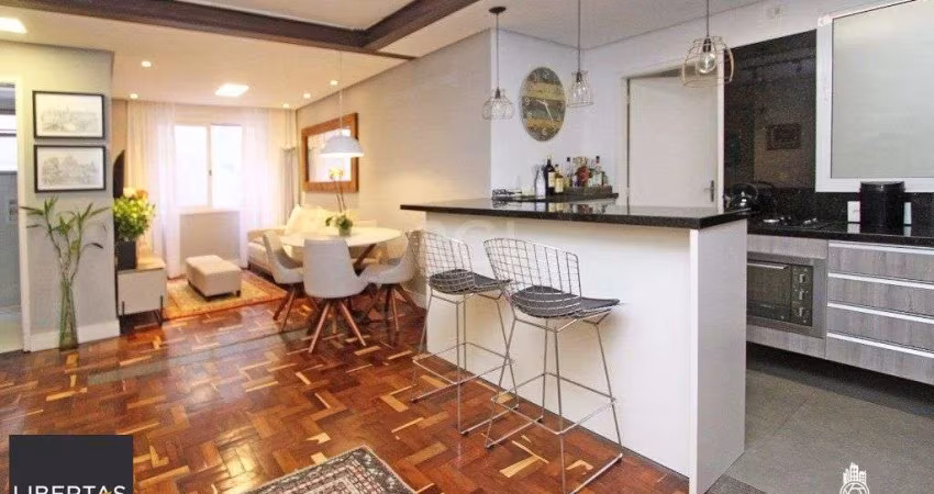 Apartamento para Venda - 70m², 1 dormitório, 1 vaga - Petrópolis