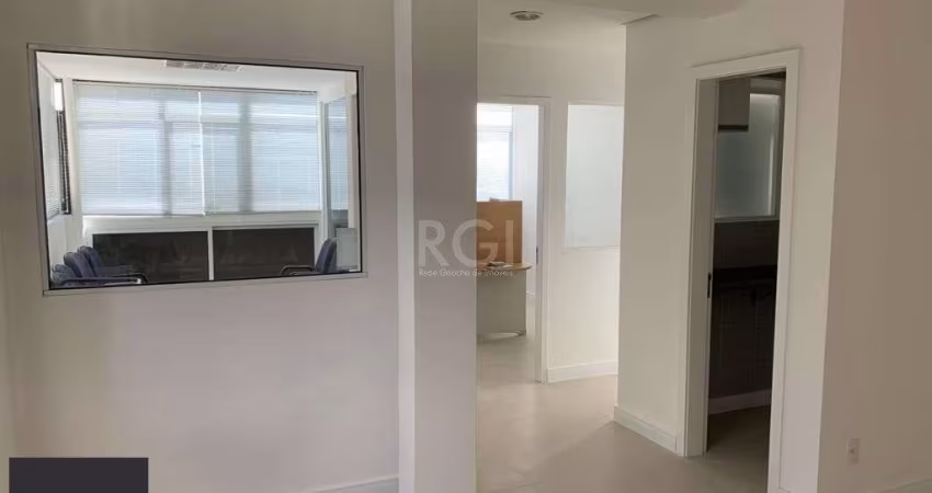 Sala comercial na Getúlio Vargas com 81,92m² privativos