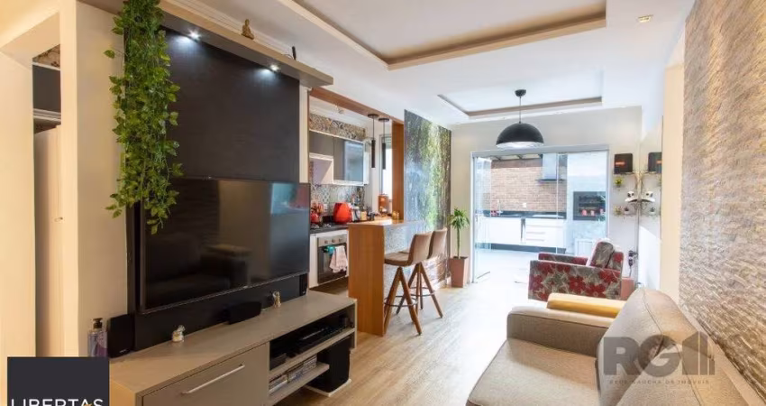 Apartamento para Venda - 122,23m², 3 dormitórios, sendo 1 suites, 1 vaga - Nonoa