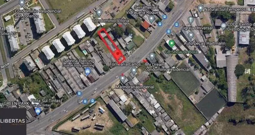 Terreno à venda na Avenida João Antônio Silveira, 380, Restinga, Porto Alegre