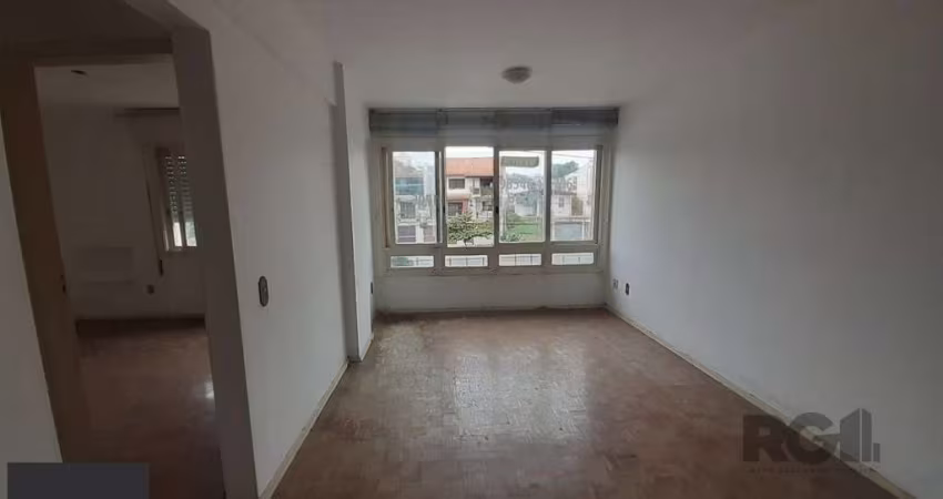 Ótimo apartamento com 2 dormitórios, 1 banheiro social, sala, no 2º andar, de fr