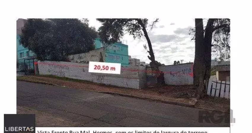 Terreno à venda na Rua Marechal Hermes, 522, Camaquã, Porto Alegre