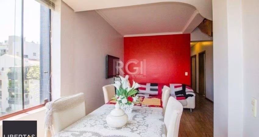 Vende-se cobertura - 171m², 2 dormitórios, sendo 1 suite, 2 vagas - Petrópolis