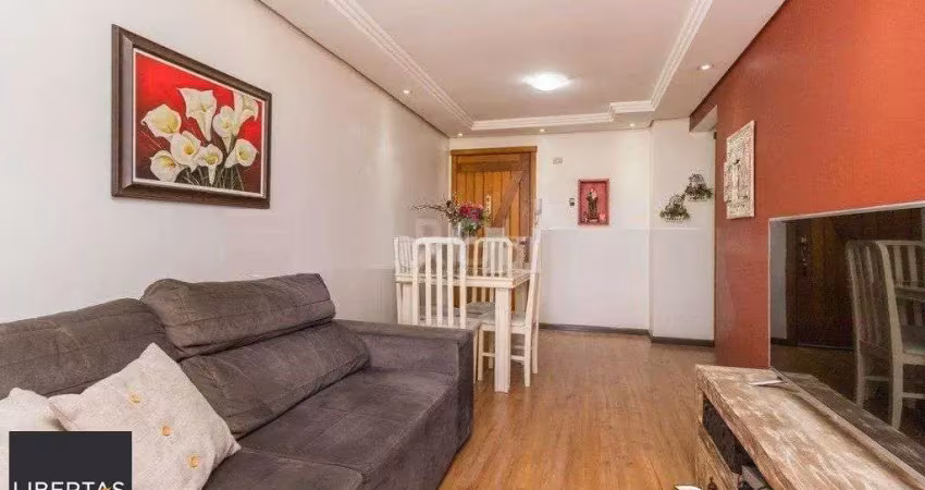 Apartamento á venda - 71.5m², 2 dormitórios, sendo 1 suíte, 1 vaga - petrópolis