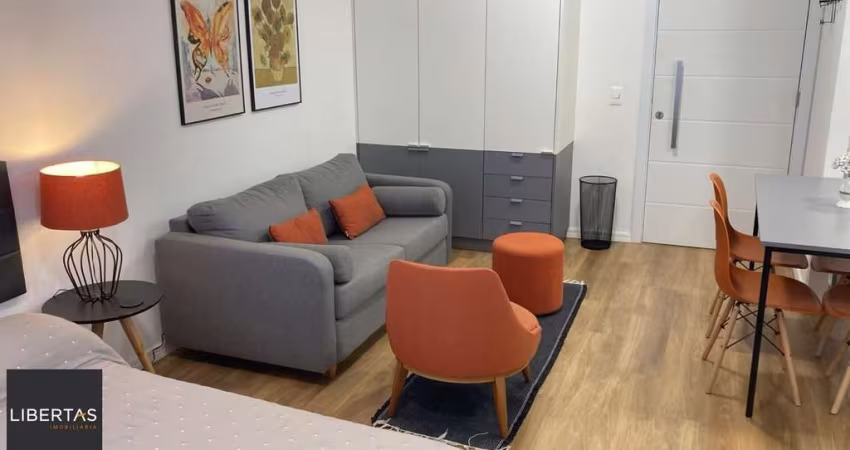 Apartamento Garden, 1 quarto,  todo mobiliado, próximo a Redenção bem arejado e