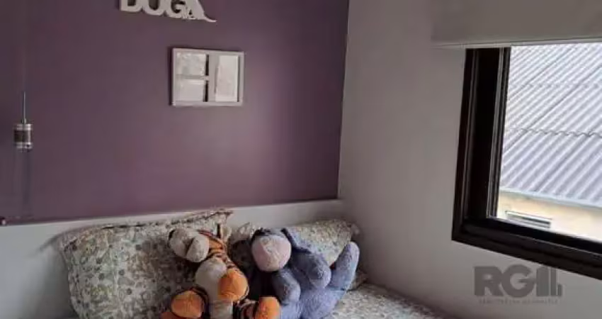 Apartamento de dois quartos, suíte e uma vaga de garagem no bairro santana em po