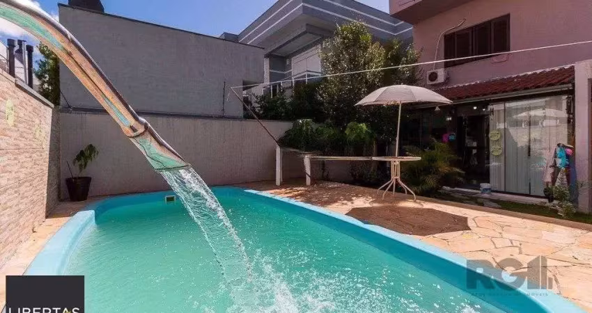 Sobrado no Lagos de Nova Ipanema com 149,54m², possui 03 dormitórios, sendo 1 su
