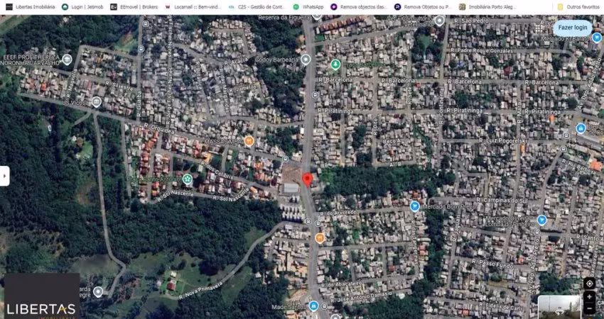 Magnífico terreno 6.705m² na estrada joão de oliveira remião.