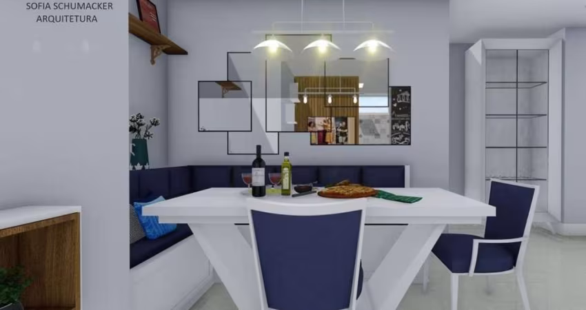 Apartamento á venda 3 Quartos, 106,00 m² , bairro Vila Eunice - Cachoeirinha