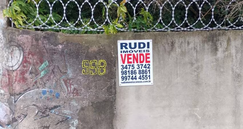 Terreno 11,00X44,00 metros 484,00m² Rua Minas Gerais Bairro Niteroi Canoas RS