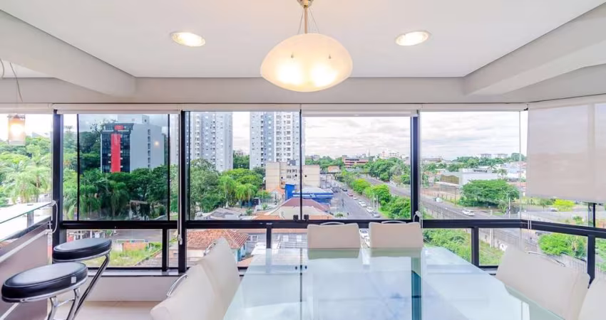 Apartamento 3 quartos á venda com 148,59 m², Mobiliado no Centro de Canoas.