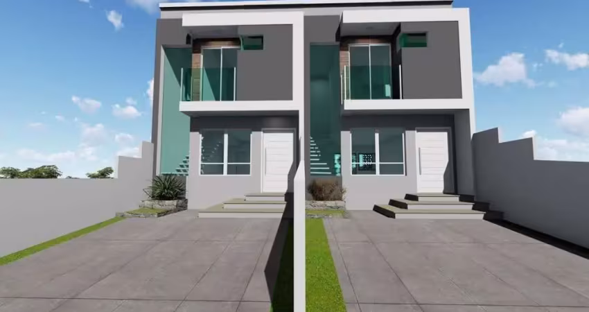 Sobrado 112,00m² 3 dormitórios loteamento residencial verdes campos porto alegre