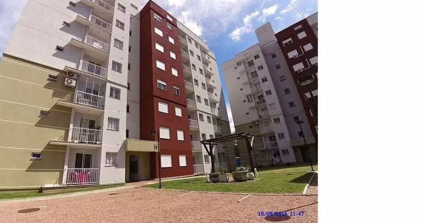 Apartamento 2 dormitórios c sacada fechada e vaga coberta - fatima - canoas