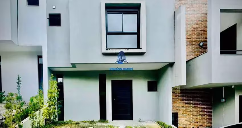 Sobrado em condomínio fechado em santa cândida - sobrado tríplex novo com 4 quartos, suíte, terraço gourmet e 2 vagas no santa cândida – condomínio fechado em curitiba