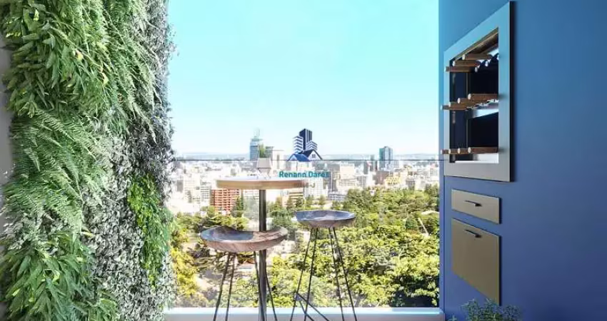 Apartamento em andar alto à venda – 1 quarto – square house portão – curitiba/pr
