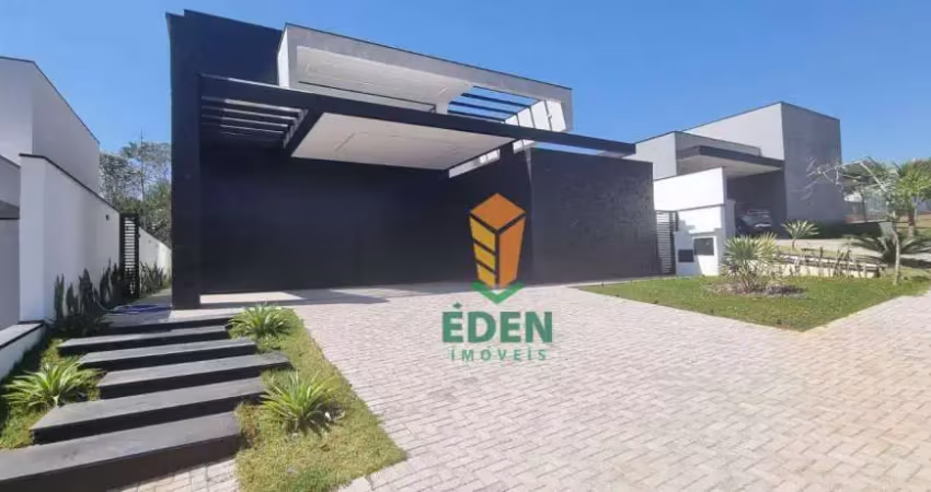 Casa com 3 suítes, sendo 1 master, 5 banheiros, garagem para 4 carros, à Venda no Condomínio Alphaville Nova Esplanada IV, Sorocaba/SP