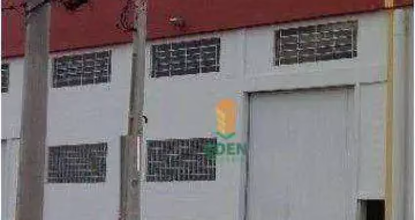 Galpão Industrial com 750 metros quadrados, pé direito de 7m, para Locação na Avenida Paraná, Cajuru do Sul, Sorocaba/SP