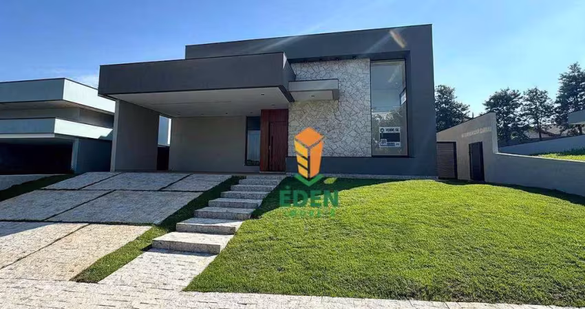 Casa de alto padrão com 3 suítes, 6 banheiros, garagem para 4 carros, à venda no condomínio portal dos bandeirantes ii, palmital, porto feliz/sp