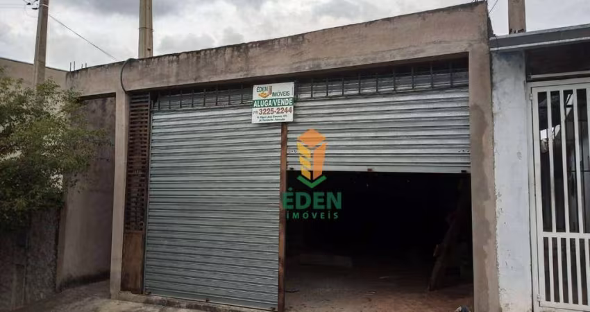 Salão Comercial com 130 metros quadrados, 2 banheiros, na Rua Manoel Adolfo da Silva, Jardim dos Pássaros, Sorocaba/SP