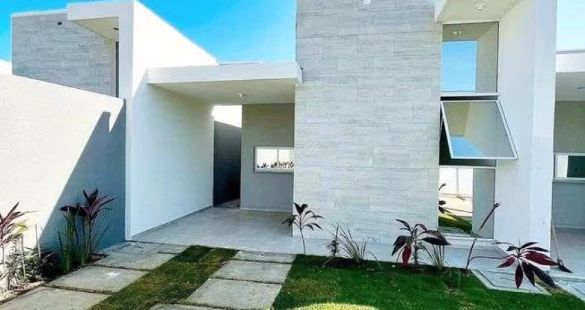 Casas planas com excelente espaço e acabamento no Eusébio! Próximo a CE-010 e Washington Soares.