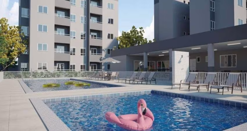 Lançamento no Eusébio! Apartamentos com 46,52m e 49,65m² com 2 quartos e varanda