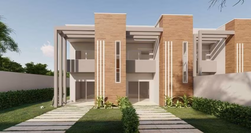 CASAS DUPLEX COM ÁREA 100,22m2 COM EXELENTE LOCALIZAÇÃO NO EUSÉBIO! PRÓXIMO AO SHOPPING.