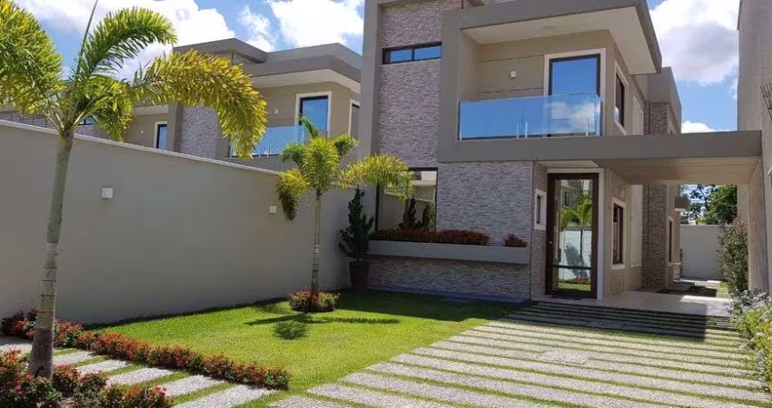 CASA EM RUA PRIVATIVA NO EUSÉBIO COM 4 SUÍTES!!! Área de 180m2