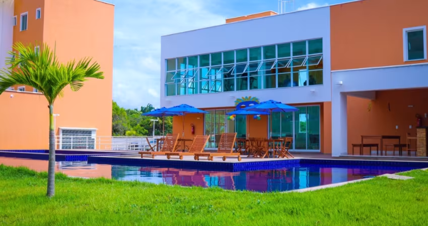 Condomínio de Apartamento no Eusébio! Área de 72m2 com 3 quartos e lazer.
