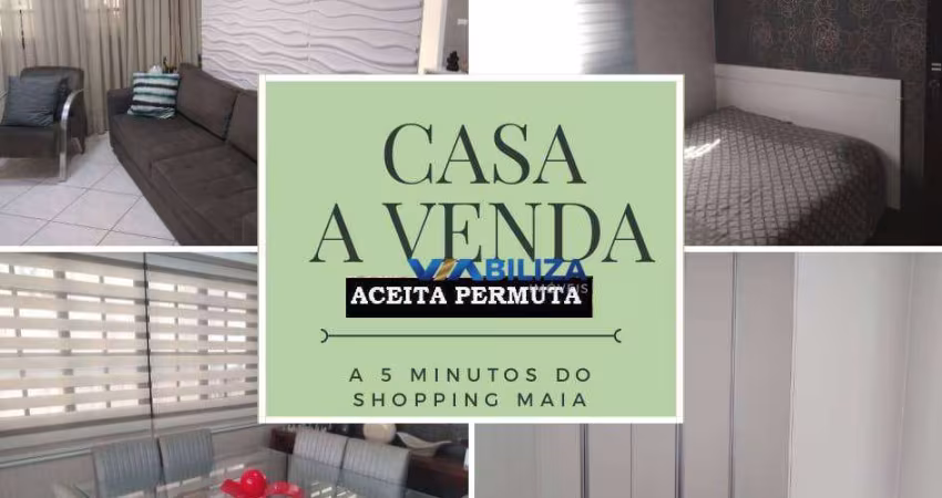 Sobrado com 3 dormitórios à venda, 170 m² por R$ 530.000,00 - Parque Continental - Guarulhos/SP