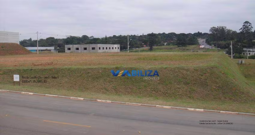 Terreno Industrial - Parque Industrial San José II - Vargem Gde. Paulista - SP. Estuda Permuta!