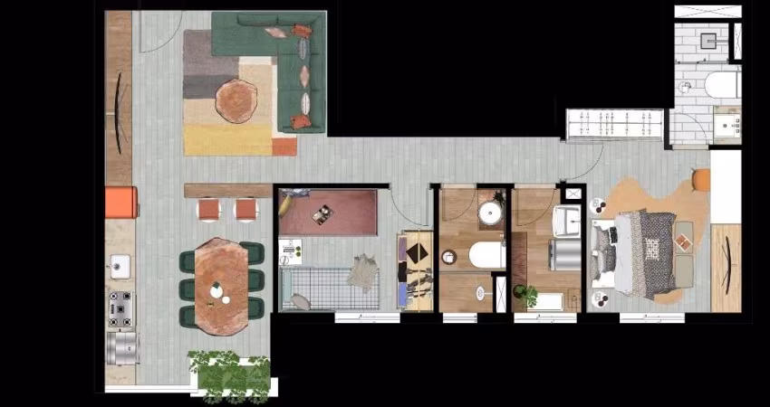 Apartamento à venda, 83 m² por R$ 850.000,00 - Jardim Flor da Montanha - Guarulhos/SP