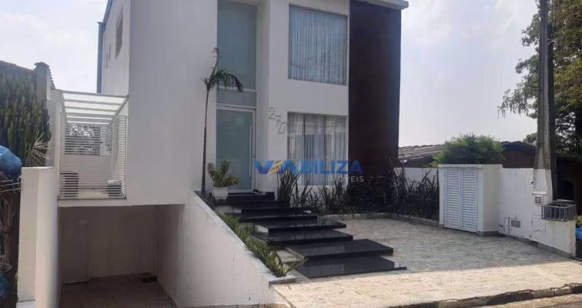 Sobrado com 4 dormitórios, 380 m² - venda por R$ 2.200.000,00 ou aluguel por R$ 16.100,00/mês - Arujázinho IV - Arujá/SP