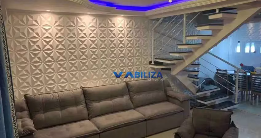Sobrado com 3 dormitórios à venda, 144 m² por r$ 799.000,00 - jardim giovana - guarulhos/sp