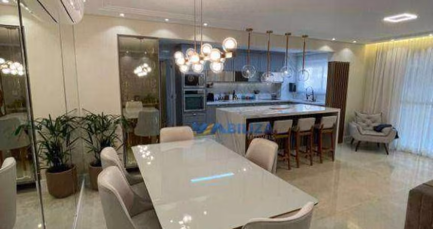 Cidade Maia 154 m2 Porteira fechada  3 suites, hidro, 3 vagas