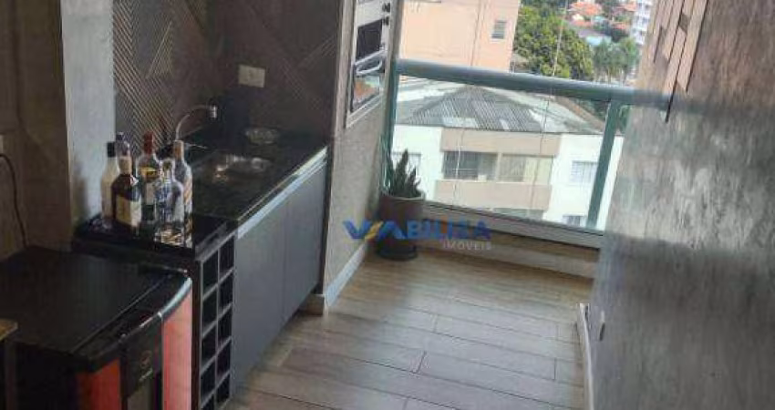 Apartamento 3 dorms 2 vagas varanda gourmet na Timótio Penteado torre única