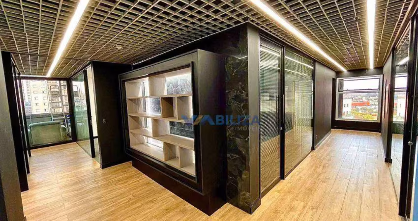 Andar corporativo para alugar, 380 m² por r$ 50.900,00/mês - vila pedro moreira - guarulhos/sp