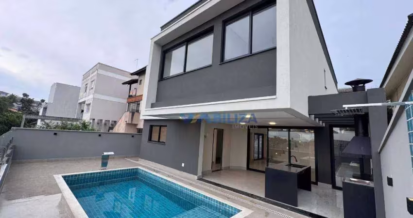 Casa com 3 dormitórios à venda, 306 m² por r$ 4.490.000 - jardim fazenda rincão - arujá/sp