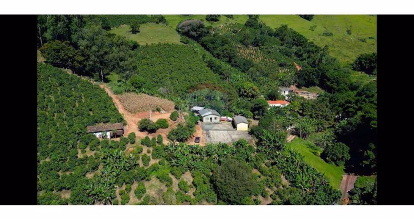 PROPRIEDADE COM 184200 METROS QUADRADOS, 5 MINAS , 5000 PÉS DE CAFÉ EM PRODUÇÃO, 1 CASA , 1 TULHA , 1 DEPOSITO