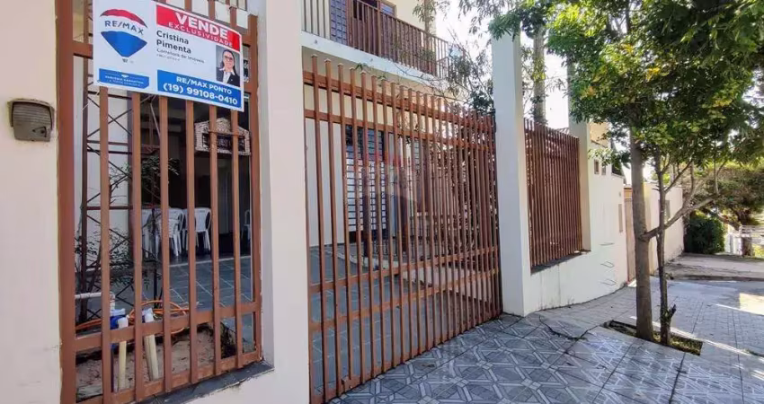 Casa sobrado com salão comercial em jaguariúna, bairro nova jaguariúna, por r$ 495.000,00