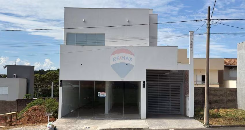 Salão Comercial com 2 banheiros e Residência na parte superior de 3 quartos 1 Suíte à Venda - Jd. Santa Mônica I
