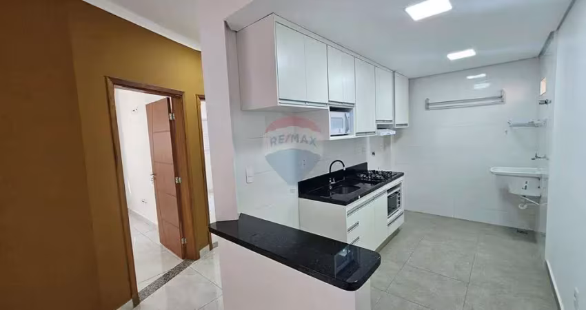 Apto 2 dormitórios semi-mobiliado para locação próximo à unifaj