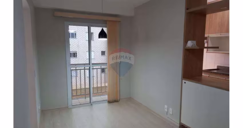 Apartamento com 2 dormitórios para alugar, 47 m² por  - residencial manácas, mogi mirim/sp.