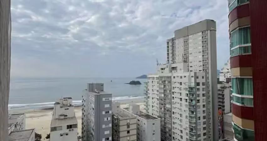 Apartamento com vista-mar com 1 suíte + 1 dormitório no centro