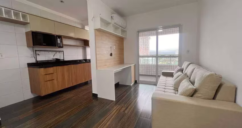 Apartamento com 2 quartos para alugar na Rua Perequê, Guilhermina, Praia Grande