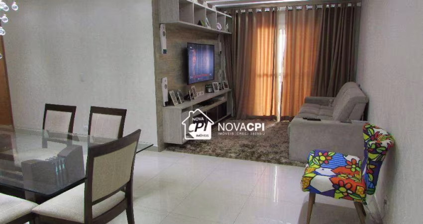 Apartamento com 3 dormitórios à venda Aviação - Praia Grande/SP