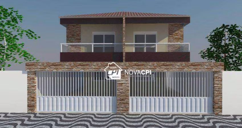 Sobrado à venda, 135 m² por R$ 1.500.000,00 - Vila Guilhermina - Praia Grande/SP
