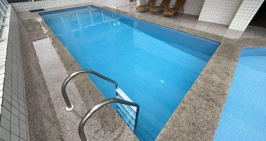 Apartamento com 2 quartos aviação na praia grande/sp
